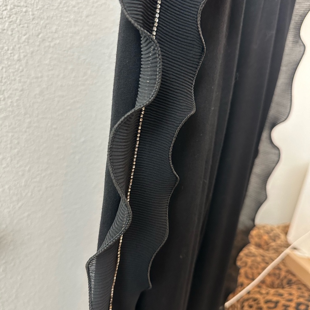 Rhinestone and Ruffle Jogger - Picture 4 of 7